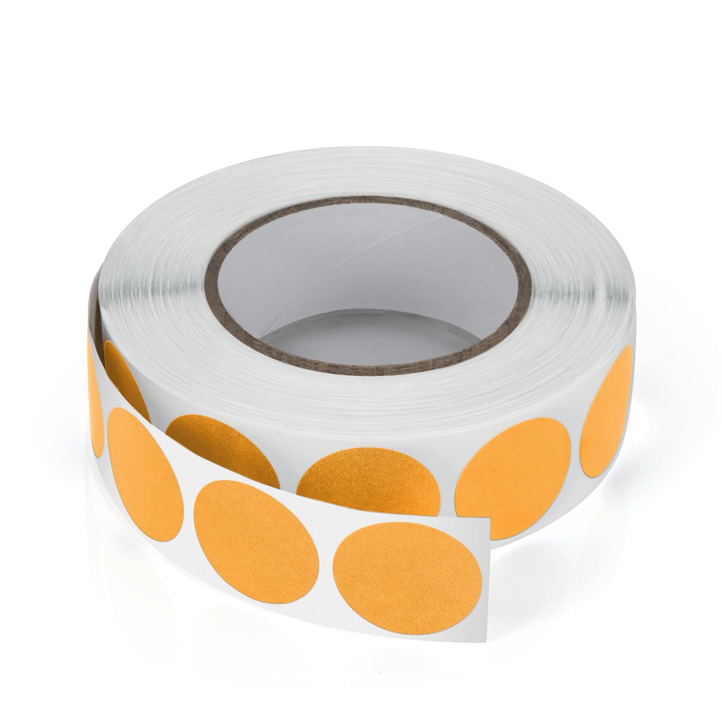 Markeringspunten Ø 15 mm oranje (1.000 etiketten op rol)